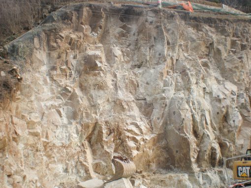 Sistemazione fronti scavi, Aica di Fié, 2017